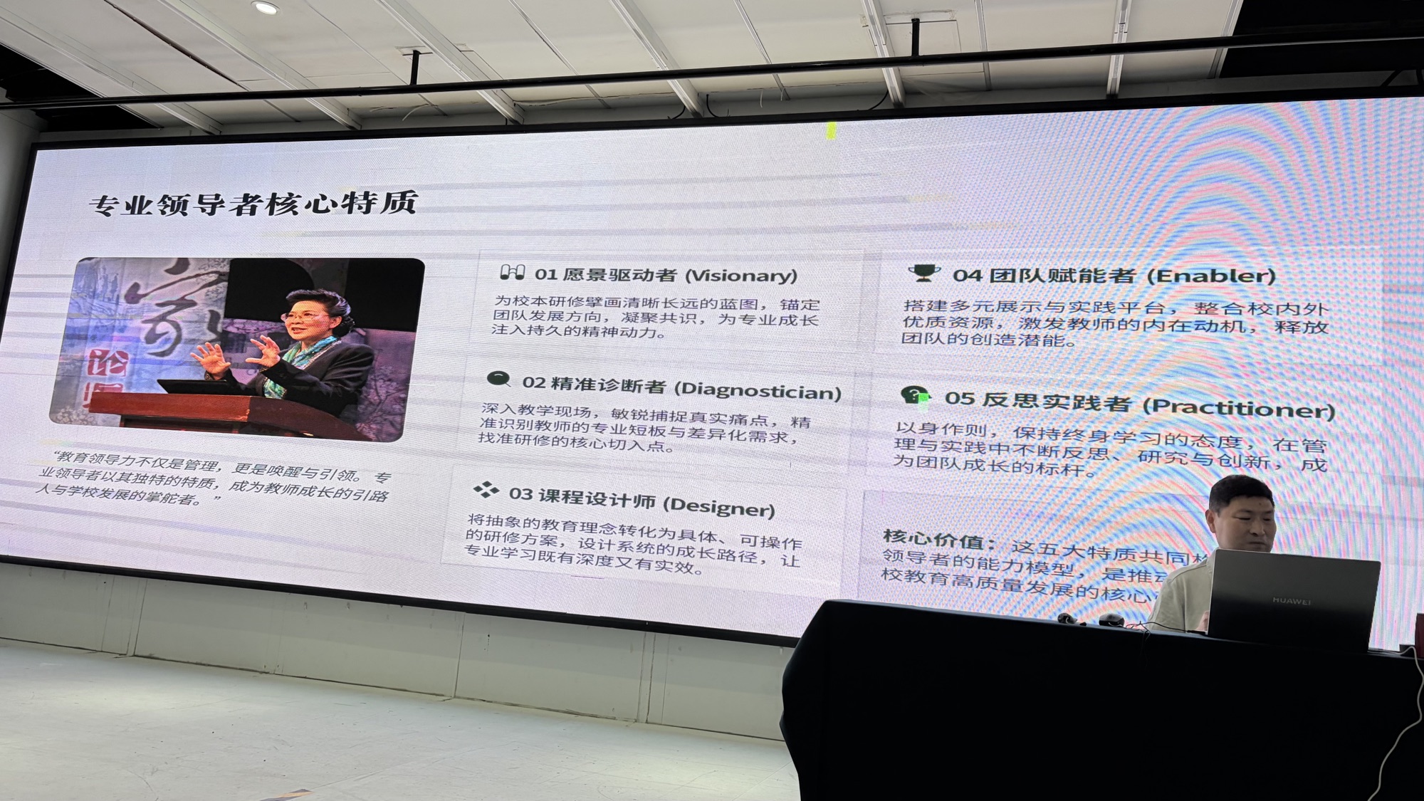 专业领导者核心特质投影